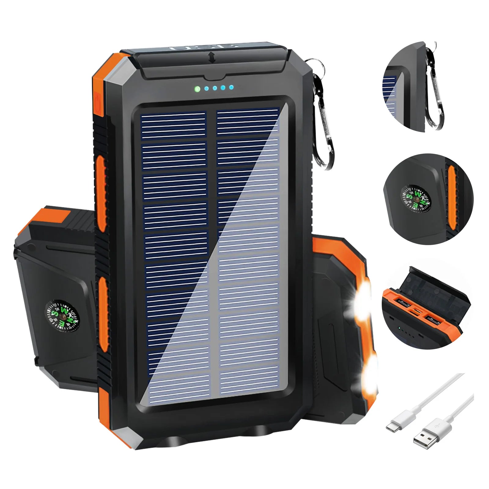 Rugged Solar Power Emergency Pack