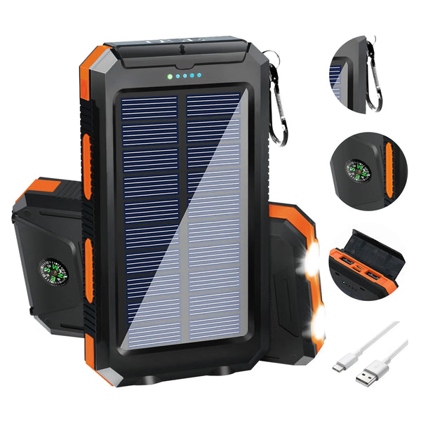 Rugged Solar Power Emergency Pack