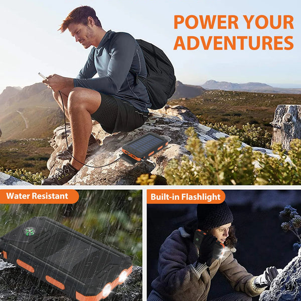 Rugged Solar Power Emergency Pack