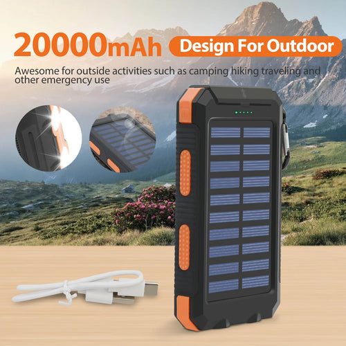 Rugged Solar Power Emergency Pack